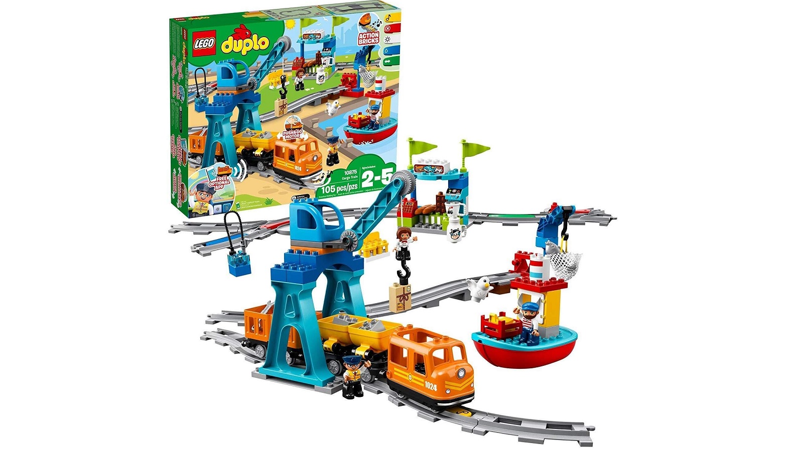 LEGO DUPLO Cargo Train | Barnevakten